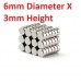 Neodymium Magnet 6X3(mm)